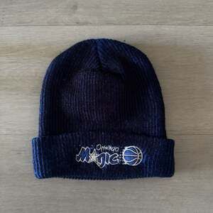 Vintage Orlando Magic NBA G-Cap Striped Knit Beanie Hat One Size